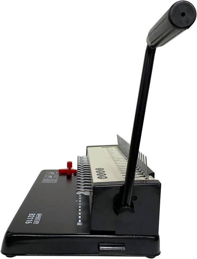 Переплетчик Office Kit B2116 A4/перф.13л.сшив/макс.450л./пластик.пруж. (4.5-45мм)