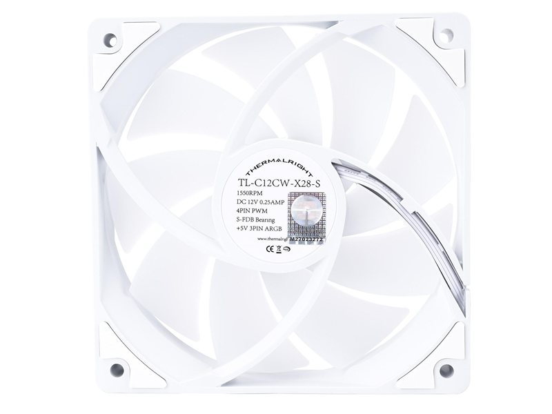 Thermalright Вентилятор TL-C12CW-X28-S / ARGB / 120mm PWM / TRTLC12CWX28S