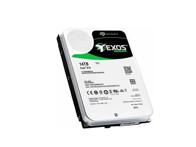 Жесткий диск/ HDD Seagate SAS 14Tb Exos X16 12Gb/s 7200 256Mb 4Kn 1 year warranty (replacement ST14000NM002G, ST14000NM004J, WUH721414AL5204, MG07SCA14TE, MG09SCA14TE)