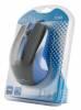 Мышь Оклик 225M черный/синий оптическая 1200dpi USB 3but (288233)