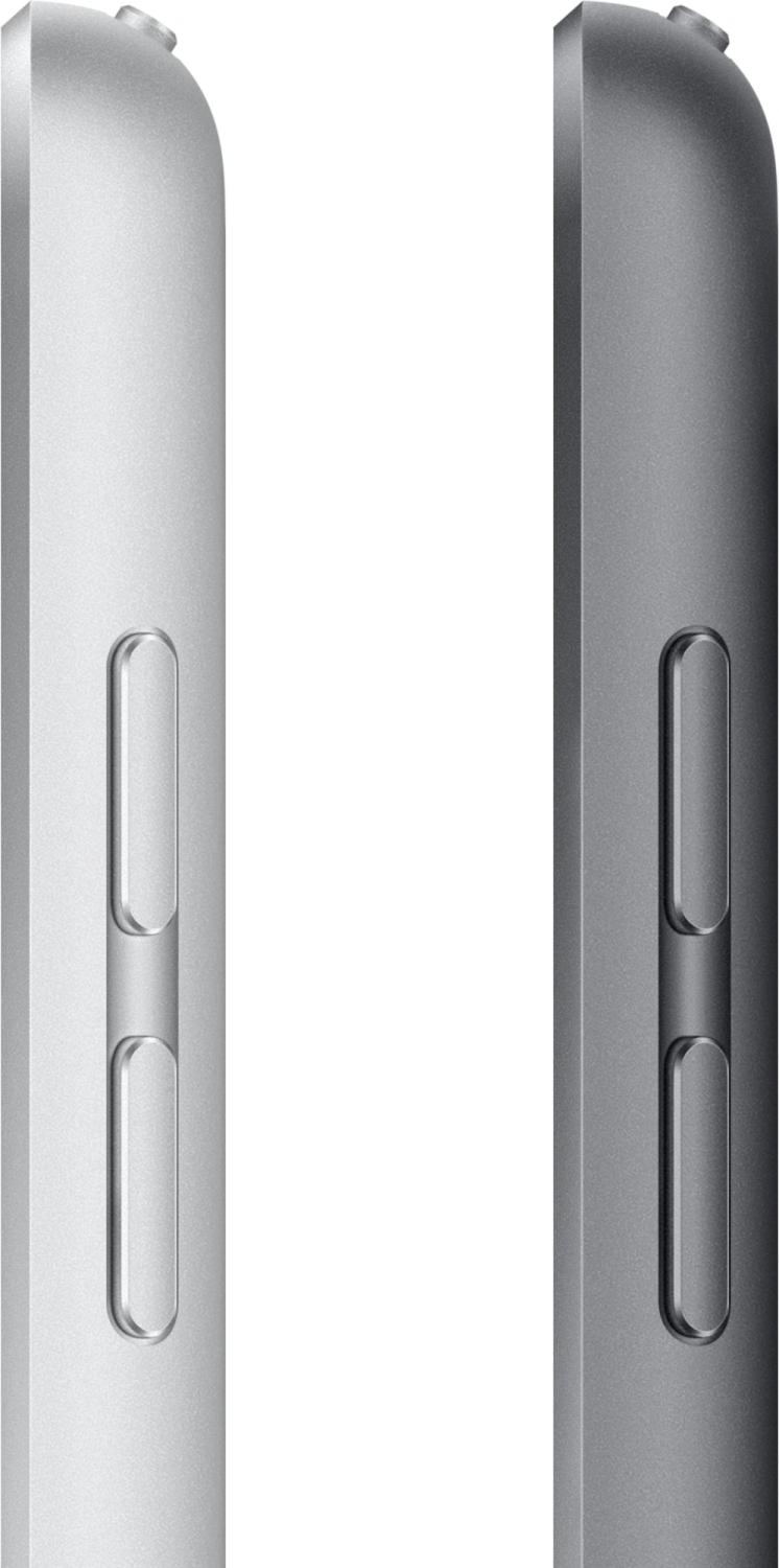 Планшет Apple iPad 2021 A2604 A13 Bionic 6С RAM3Gb ROM64Gb 10.2" IPS 2160x1620 4G iOS серебристый 8Mpix 12Mpix BT WiFi 9hr
