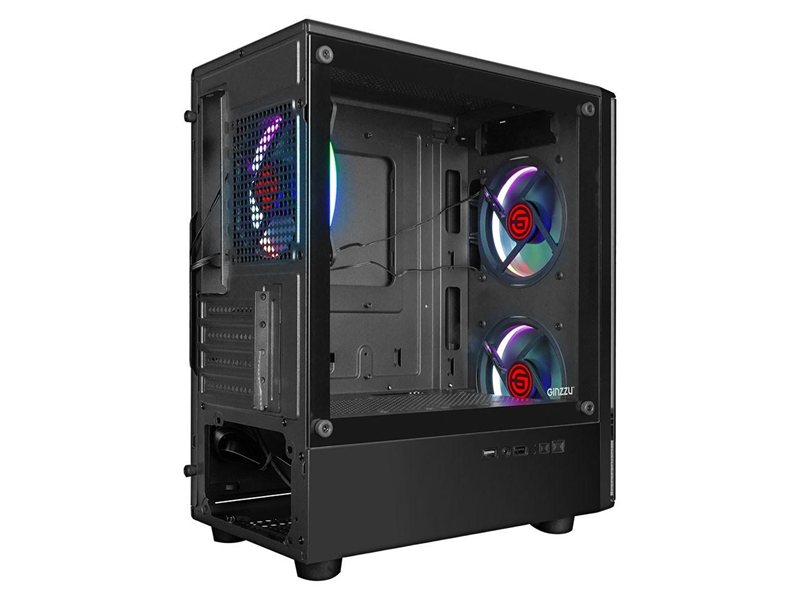 Ginzzu CL406 mATX FAN 3*12 FRGB (12RR4)