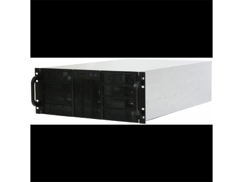 Procase RE411-D11H0-FE-65 Корпус 4U server case,11x5.25+0HDD,черный,без блока питания,глубина 650мм,MB EATX 12"x13",панель вентиляторов 3х120