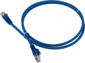 Патч-корд Lanmaster LAN-PC45/U6-5.0-BL UTP RJ-45 вил.-вилка RJ-45 кат.6 5м синий LSZH (уп.:1шт)