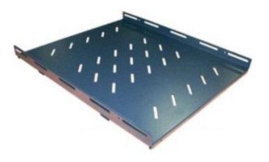 Полка стационарная Lanmaster TWT-CBB-S4-10/60 1U нагр.:60кг. 19" 710мм черный (упак.:1шт)