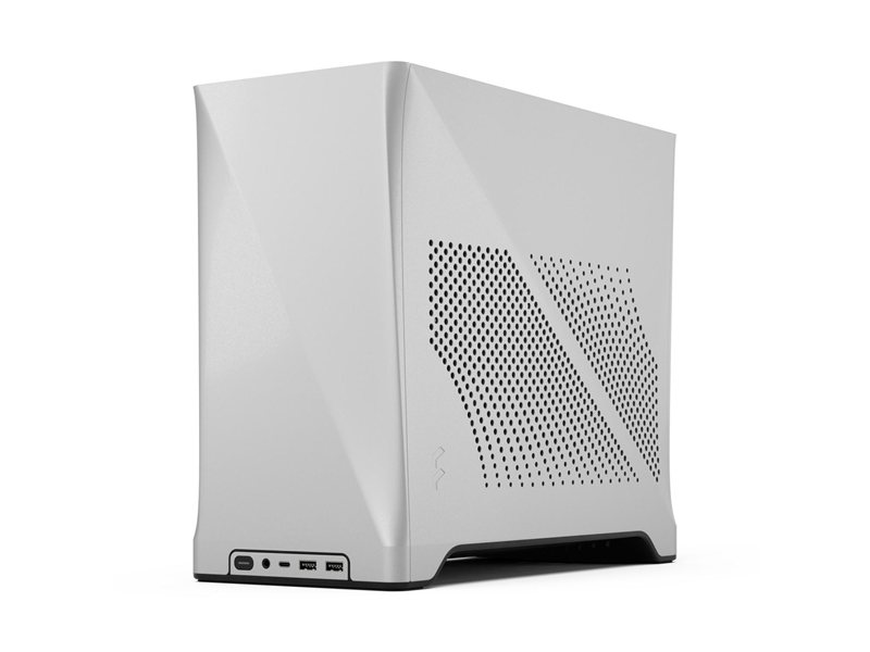 Корпус ПК без блока питания/ Case Fractal Design Era 2, SFF, 2x120mm, 2xUSB-A 3.0 + 1xUSB 3.2 Type-C, SFX PSU Support, mITX Silver