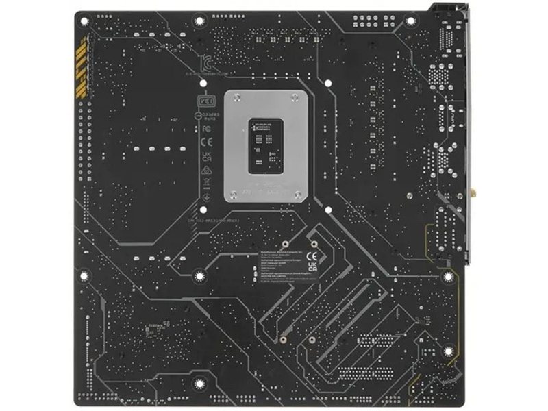 ASUS TUF GAMING B660M-PLUS WIFI (Socket 1700, mATX, 4xDDR5(128GB), DP/HDMI, 1xPCIe 5.0x16/1xPCIe 3.0x16/1xPCIe 4.0, 1xLAN (2.5GbE), 4xSATA 6Gb/s, 2xM.2, 1xType-C, 5xUSB 3.2, 2xUSB 2.0)