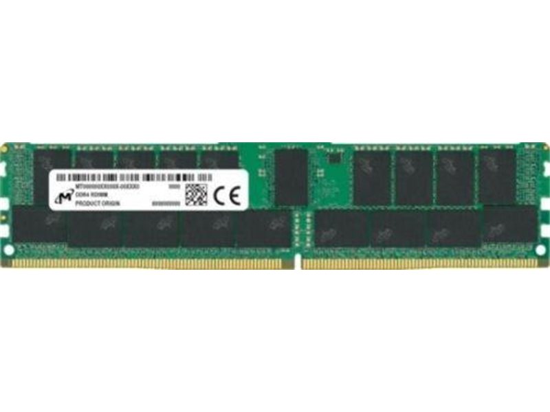 Micron DDR4 32Gb 3200MHz MTA36ASF4G72PZ-3G2R1 RTL PC4-25600 CL19 RDIMM ECC 288-pin 1.2В dual rank OEM