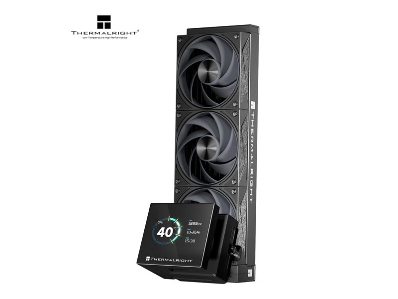 Thermalright Система водяного охлаждения Stream Vision 360 Black / 3x120mm PWM Fans / TRSV360B