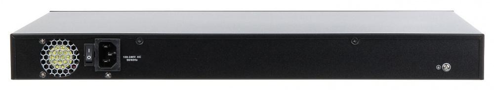 Коммутатор Dahua DH-PFS4226-24ET-240 (L2) 24x100Мбит/с 2x1Гбит/с 2xКомбо(1000BASE-T/SFP) 22PoE+ 2PoE++ 240W управляемый
