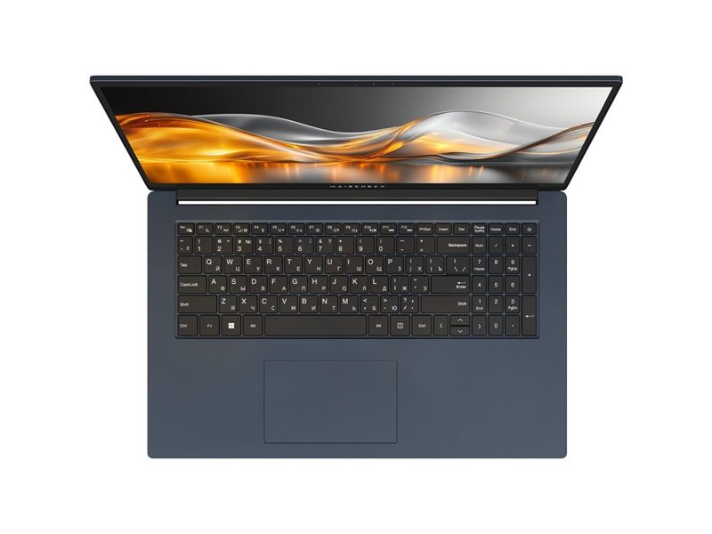 Ноутбук Maibenben M17A 17.3"(1920x1080 IPS (60Hz))/AMD Ryzen 5 7430U(2.3Ghz)/16384Mb/512PCISSDGb/Int:AMD Radeon/Cam/BT/WiFi/45WHr/war 1y/2.06kg/Blue/Linux + mouse/pad