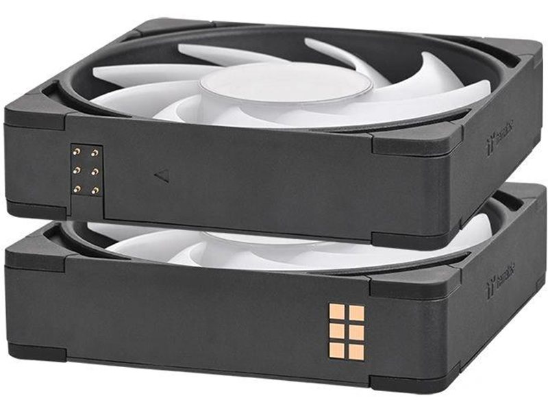 Вентилятор для корпуса Thermaltake CT140 EX Infinity ARGB 140х140x25 черный 4-pin 29.2дБ (упак.:3шт) (CL-F242-PL14SW-A) Ret