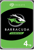 Жесткий диск/ HDD Seagate SATA3 4Tb Barracuda 5400 256Mb 1 year warranty
