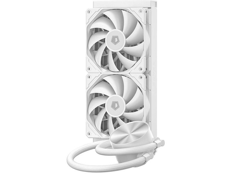 Система водяного охлаждения ID-Cooling FX240 Pro Soc-AM5/AM4/1200/1700/1851 белый 4-pin 35.2dB Al 300W Ret (FX240 PRO WHITE)