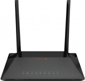Роутер беспроводной D-Link DSL-224 (DSL-224/R1A) N300 10/100BASE-TX черный