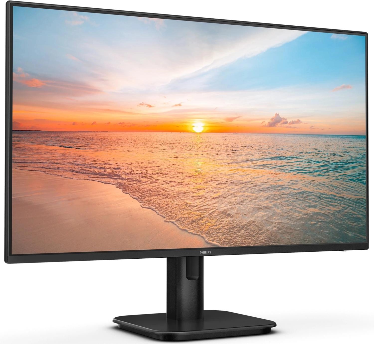Монитор Philips 23.8" E Line 24E1N1100A черный IPS LED 16:9 HDMI M/M матовая 1500:1 300cd 178гр/178гр 1920x1080 120Hz VGA FHD 2.51кг