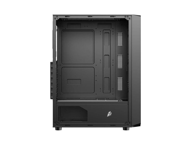 1STPLAYER FD3 Black / ATX / 4x120mm LED fans inc. / FD3-BK-4F1