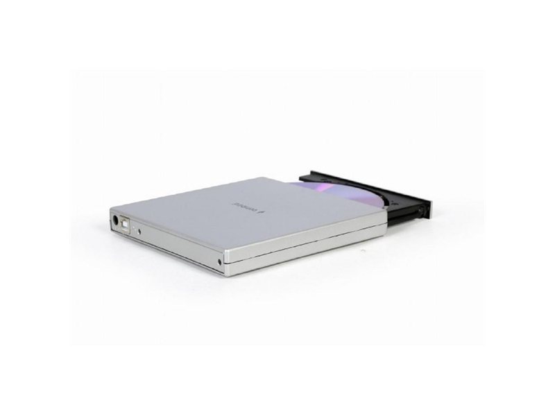 USB 2.0 Gembird DVD-USB-02-SV пластик, серебро