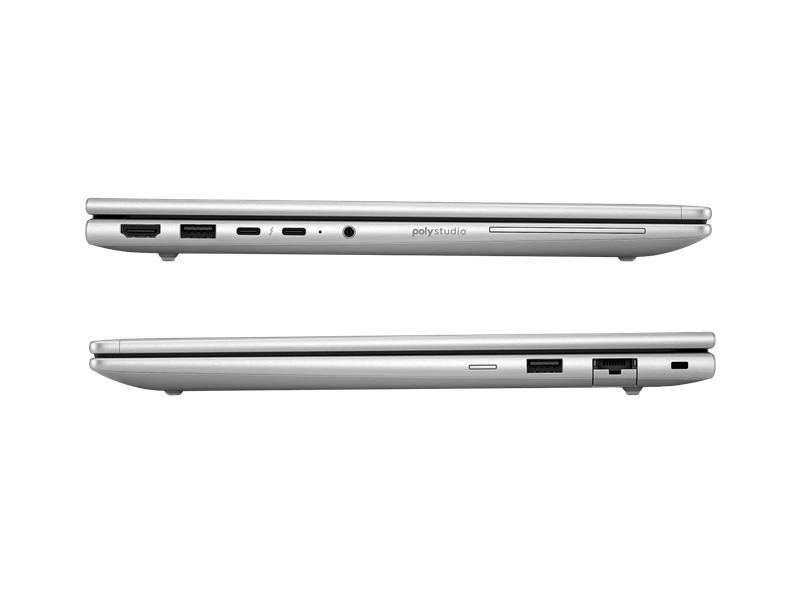 Ноутбук HP EliteBook 6G1i 14 Intel Core Ultra 5 225U,14" WUXGA (1920x1200) IPS 300cd AG,16Gb DDR5-5600MHz(1),512Gb SSD NVMe,Al Case,56Wh,No FPS,ENG/RU Kbd Backlit,1.4kg,Silver,1y,Dos