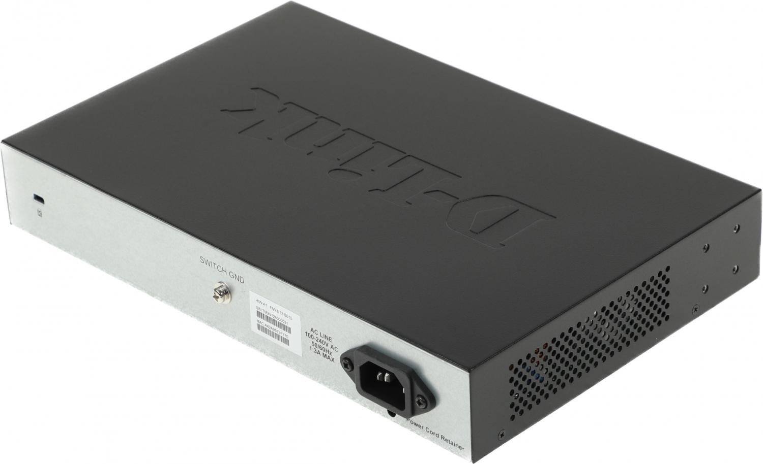 Коммутатор D-Link DGS-1210-10P/ME/A1A 8x1Гбит/с 2SFP 8PoE управляемый