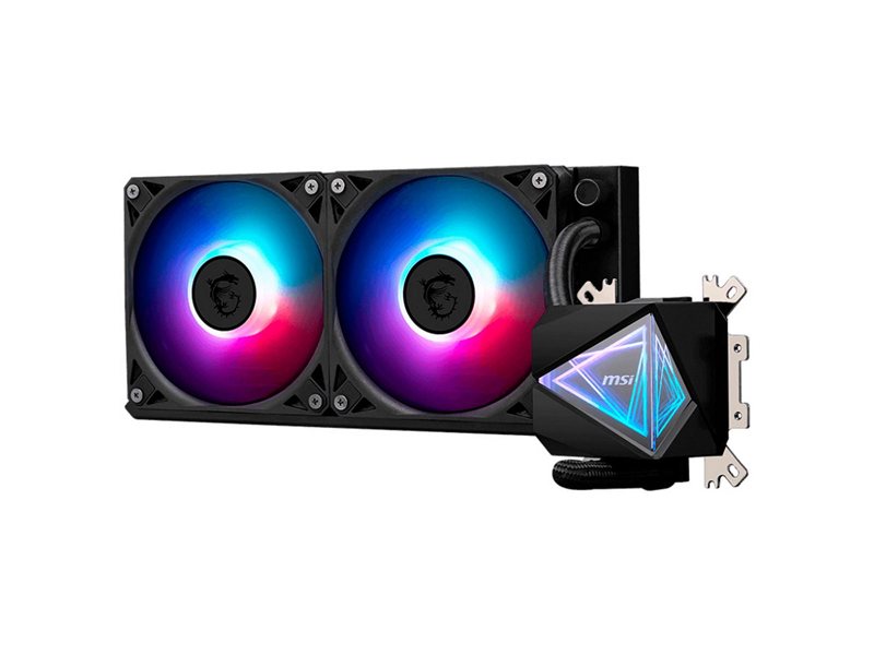 Жидкостная система охлаждения MSI MAG CORELIQUID I240 2x ARGB Gen2 Fan, ARGB Gen2 Block, Color Box