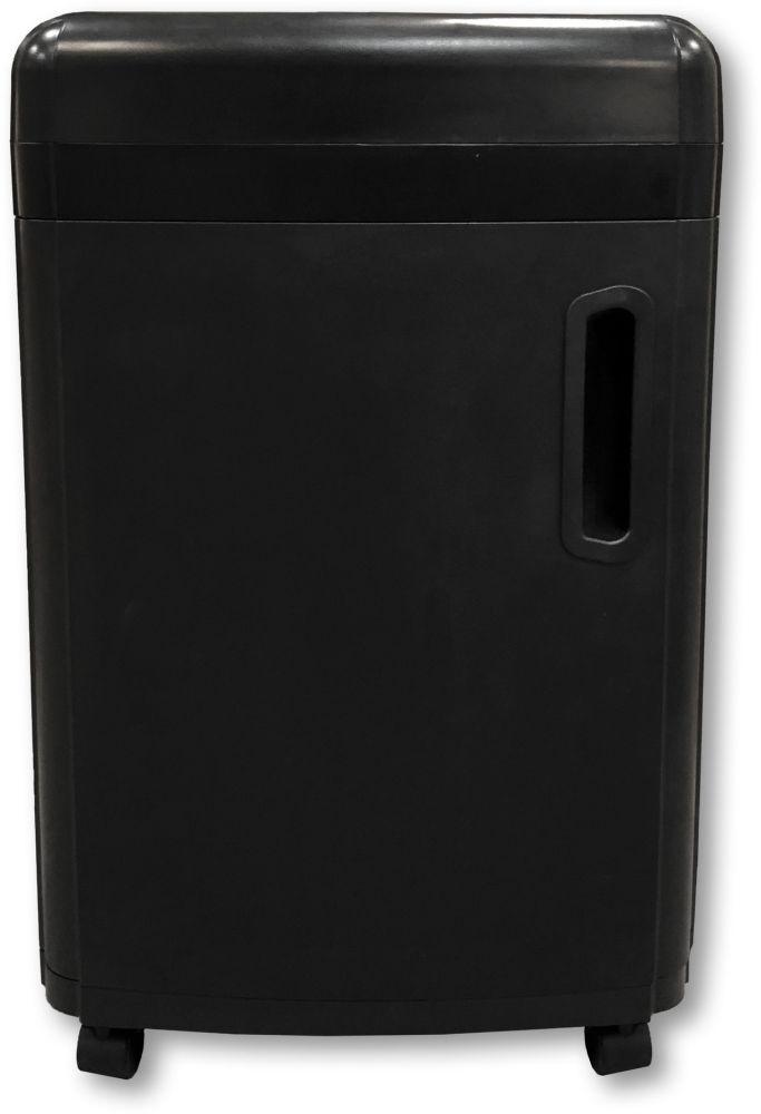 Шредер Office Kit S180 (0,8x1) черный (секр.P-7) фрагменты 5лист. 32лтр. пл.карты CD