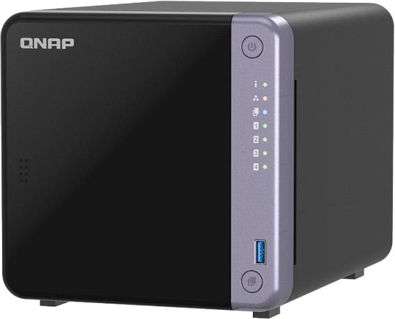 Сетевое хранилище NAS Qnap TS-432X-4G 4-bay настольный Alpine AL-524