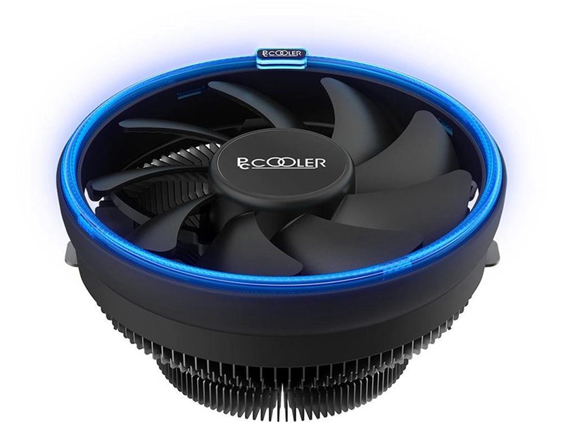 Устройство охлаждения(кулер) PcCooler E126M B одноцветная Soc-AM5/AM4/1200/1700/1851 черный 4-pin 26.5dB Al 90W 290gr Ret (R3-0120WBKBXX-GL)