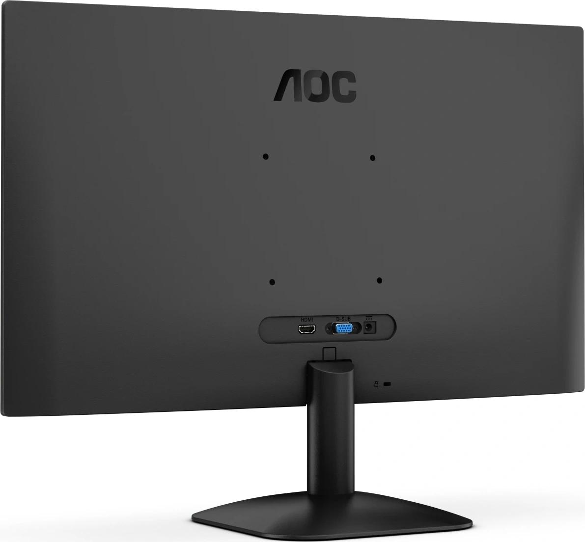 Монитор AOC 23.8" 24B31H черный IPS LED 16:9 HDMI матовая 300cd 178гр/178гр 1920x1080 120Hz VGA FHD 2.45кг