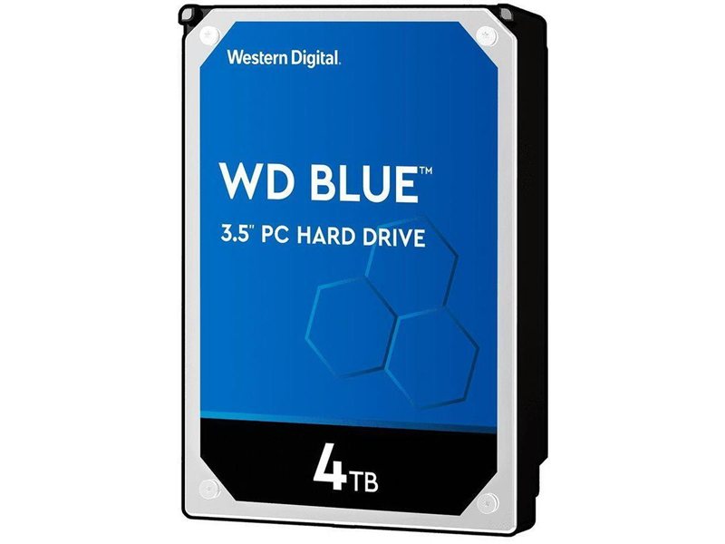 Жесткий диск/ HDD WD SATA3 4TB Blue 5400 RPM 256Mb 1 year warranty (replacement WD40EZAZ,WD40EZRZ)