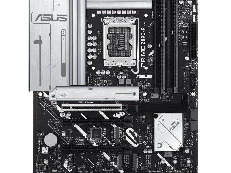 Материнская плата ASUS PRIME Z890-P LGA1851 ATX 4xDDR5 4xPCIEx16 4xM.2 USB-C DP HDMI 2.5GLAN