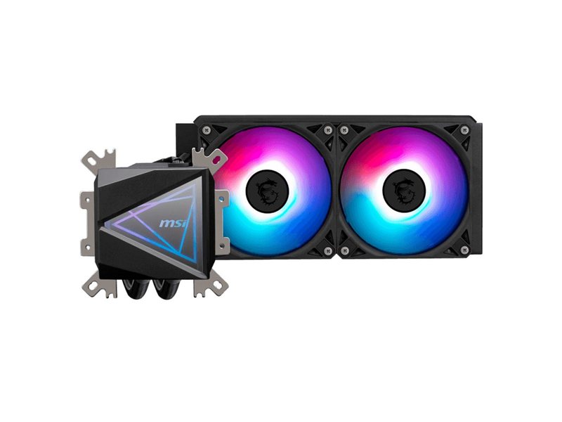 Жидкостная система охлаждения MSI MAG CORELIQUID I240 2x ARGB Gen2 Fan, ARGB Gen2 Block, Color Box
