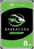 Жесткий диск/ HDD Seagate Barracuda 3.5"" 8TB 256MB 5400RPM SATA 1 year warranty (replacement WD80EAZZ)