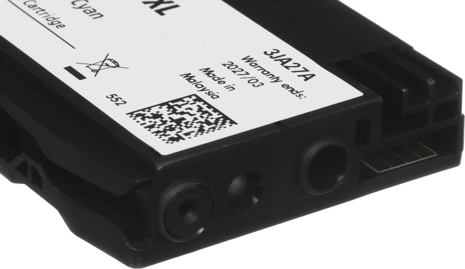 Картридж струйный HP 963XL 3JA27AE голубой (1600стр.) для HP OfficeJet Pro 901x/902x HP
