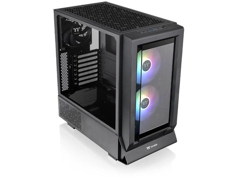 Корпус Thermaltake Ceres 350 MX черный без БП E-ATX 2x140mm 2xUSB3.0 audio bott PSU