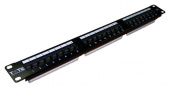 Патч-панель Lanmaster TWT-PP24UTP/6 19" 1U 24xRJ45 кат.6 UTP