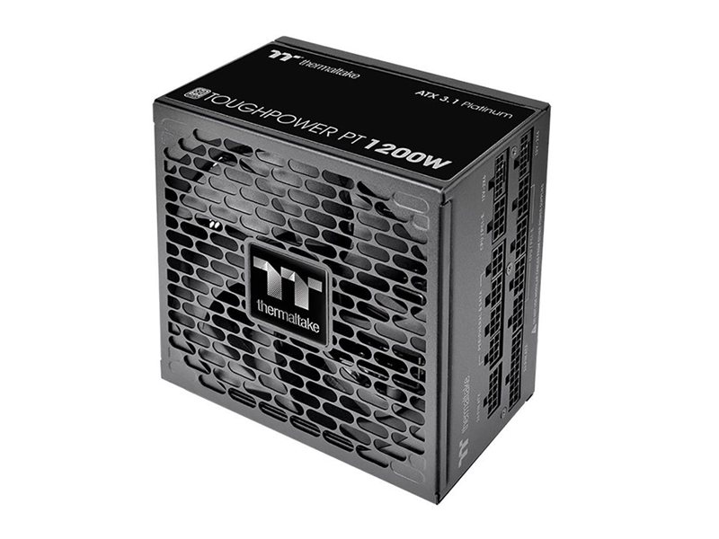 Блок питания Thermaltake Toughpower PT/1200W/Fully Modular Non Light/Full Range/Analog/80 Plus Platinum/EU/100% JP CAP/Etched Cables/ATX 3.1