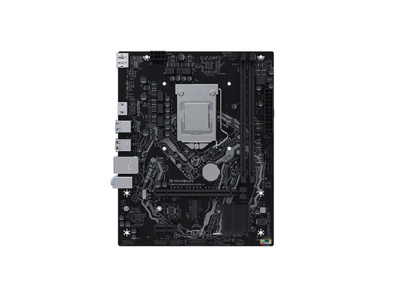 MAXSUN MS-Challenger B460M-D (Socket 1200, mATX, 2*DDR4(64Gb), DP/HDMI, 2*SATA3, 1*M.2, 1xPCI-E x16 /1xPCI-E x, 4*USB 2.0, 2*USB 3.2 Gen1 , LAN 1*1G, RTL)