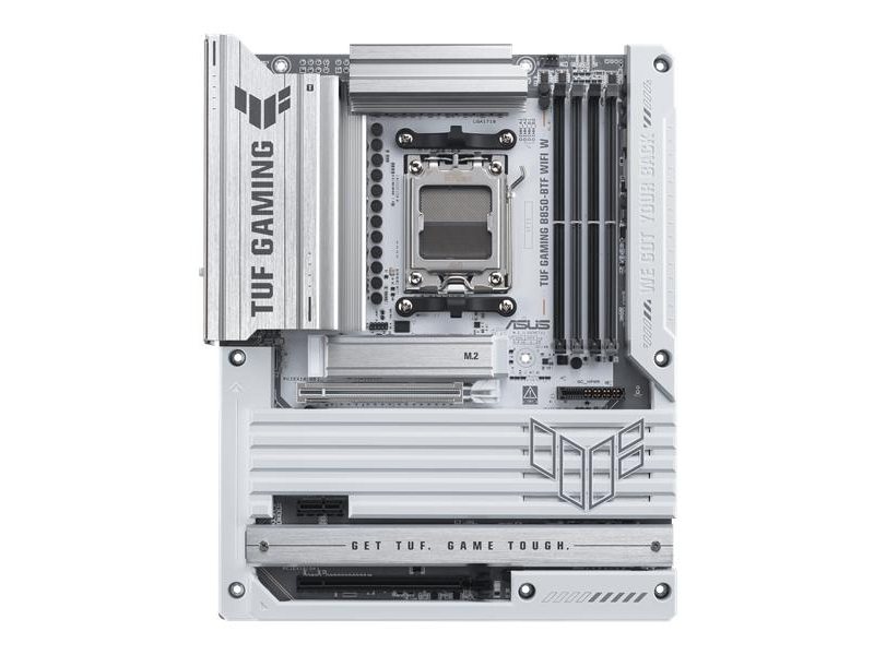 Материнская плата ASUS TUF GAMING B850-BTF WIFI W, AM5, B850, 4*DDR5, 4*SATA, 3*M.2, 7*USB 3.2, 2*USB 2.0, Type-C, 3*PCIx16, 1*PCIx1, DP+HDMI, ATX; 90MB1KW0-M0EAY0