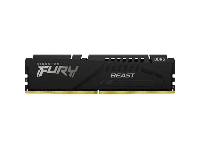Память DDR5 32GB 6000MHz Kingston KF560C36BBE2-32 Fury Beast RTL Gaming PC5-48000 CL36 DIMM 288-pin 1.35В single rank с радиатором Ret