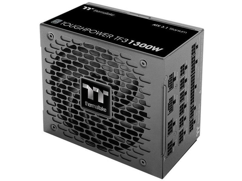 Блок питания Thermaltake ATX 1300W Toughpower TF1300 80+ titanium 24pin APFC 140mm fan 16xSATA Cab Manag RTL