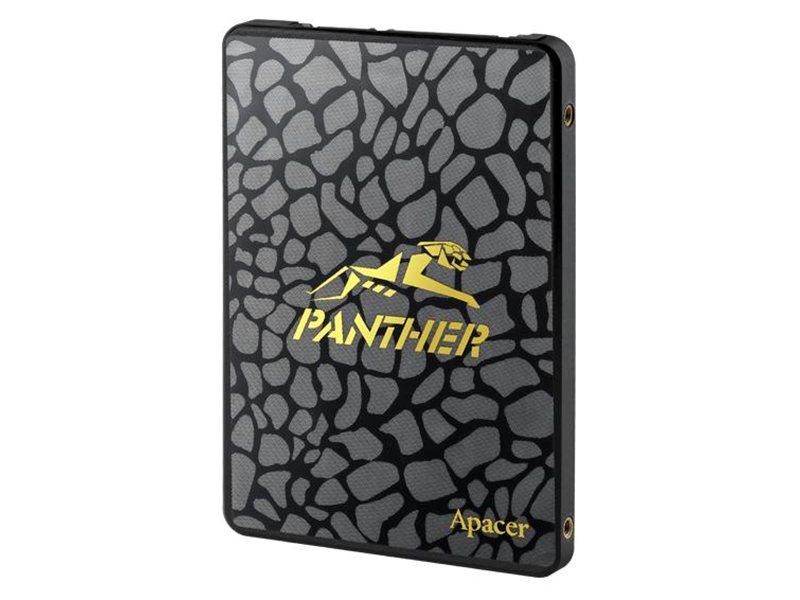 Твердотельный накопитель Apacer SSD PANTHER AS340 480Gb SATA 2.5" 7mm, R550/W520 Mb/s, 3D TLC, IOPS 96/30K, MTBF 1,5M, 280TBW, Retail, 3 years (AP480GAS340G-1)