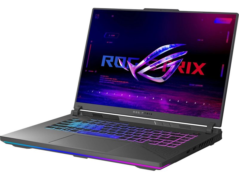 Ноутбук Asus ROG Strix G16 G614PW-TS133 Ryzen 9 8940HX 32Gb SSD1Tb NVIDIA GeForce RTX5080 16Gb 16" IPS 2.5K (2560x1600) без ОС grey WiFi BT Cam (90NR0QK7-M006P0)