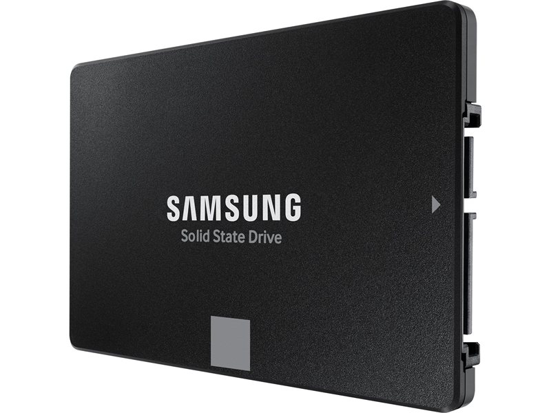 Твердотельный накопитель/ Samsung SSD 870 EVO, 4000GB, 2.5" 7mm, SATA3, 3-bit MLC, R/W 560/530MB/s, IOPs 98 000/88 000, DRAM buffer 4096MB, TBW 2400, DWPD 0.33 (12 мес.)