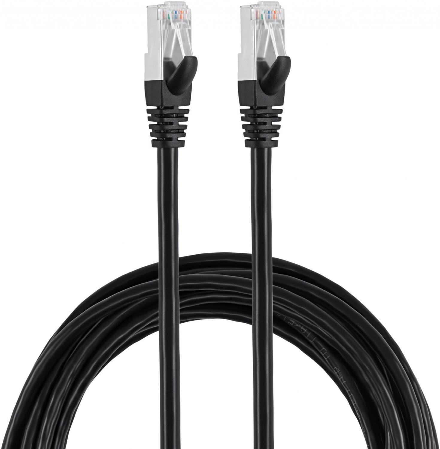 Патч-корд Buro BU-7-5M STP 4 пары cat.7 CCA molded 5м черный RJ-45 (m)-RJ-45 (m)