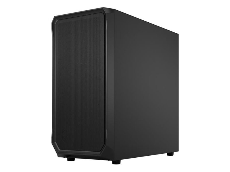 Корпус ПК без блока питания/ Case Fractal Design Focus 2, Midi-Tower, 2x140mm, 2xUSB-A 3.0, ATX, mATX, mITX Black