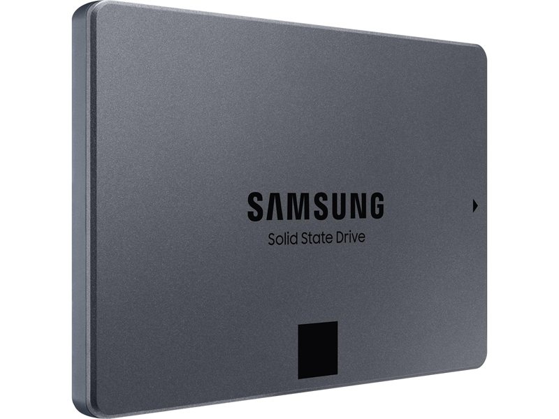 Твердотельные накопители/ Samsung SSD 870 QVO, 8000GB, 2.5" 7mm, SATA3, 4-bit MLC, R/W 560/530MB/s, IOPs 98 000/88 000, TBW 2880, DWPD 0.33 (12 мес.)
