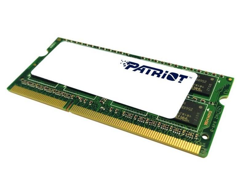 Память DDR3L 8Gb 1600MHz Patriot PSD38G1600L2S RTL PC3-12800 CL11 SO-DIMM 204-pin 1.35В dual rank Ret