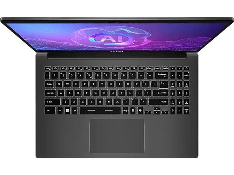 Ноутбук MSI Modern A15 AI+ F3HMG-040XRU Ryzen AI 5 330 16Gb SSD512Gb AMD Radeon 820M 15.6" IPS FHD (1920x1080) без ОС grey WiFi BT Cam (9S7-15SK21-040)