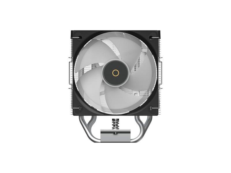 Кулер для процессора/ CPU Cooler Ocypus Gamma A40 BK ARGB Digital (200W, 4-pin PWM, LED temp., 133mm, Al/Cu, 4x6mm, ARGB, 1x100mm, 41CFM, 29.5dBA, 2400RPM, S: 1851/1700/1200/115X, AM5/AM4, black)